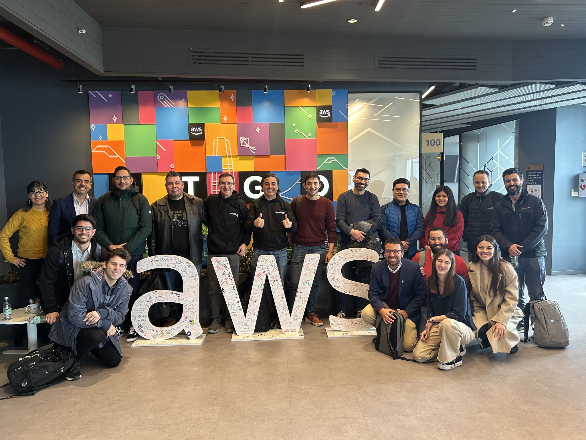 Asistimos a dos interesantes encuentros dictados por Amazon Web Services (AWS)