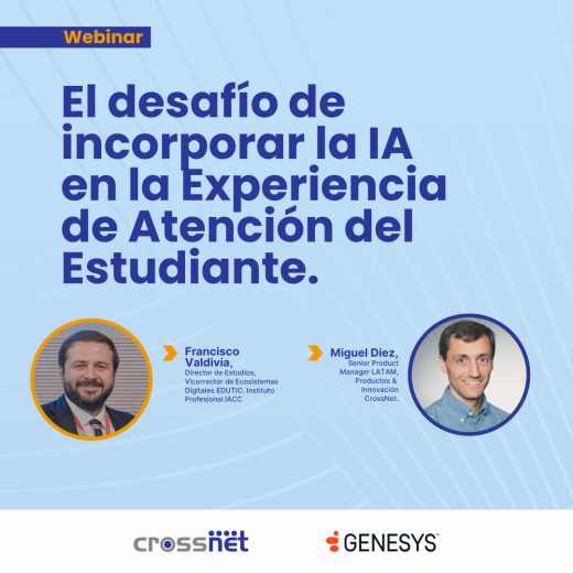 Webinar: El desafío de incorporar la IA en la Experiencia de Atención del Estudiante