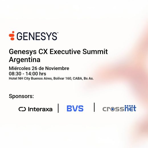 CrossNet estará presente en el Genesys CX Executive Summit Argentina 2025